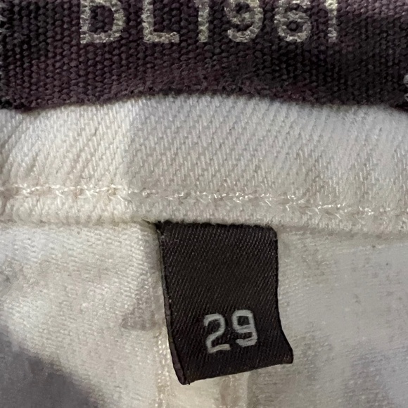 DLl1961 Hepburn Wide Leg High Rise 31" Jeans Size 29 Eggshell - Picture 9 of 11